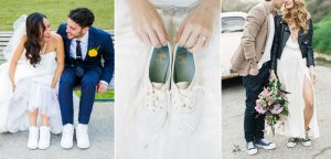Bridal Sneaker 5 เทรนด์รองเท้าผ้าใบเจ้าสาว สวยพร้อมลุย!