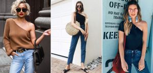 26 แฟชั่นเสื้อไหล่เดี่ยว เปิดไหล่ข้างเดียวเก๋ๆ