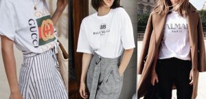 30 แฟชั่นเสื้อยืดแบรนด์เนม ลุคชิลๆ แต่ราคาไม่ชิลนะจ๊ะ!