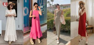 30 แฟชั่นเดรสยาวน่ารักๆ ใส่ไปทะเลหน้าร้อน!!