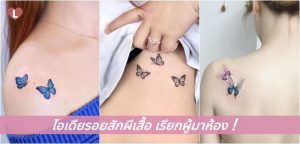 ไอเดียรอยสักผีเสื้อ เรียกผู้มาห้อง!