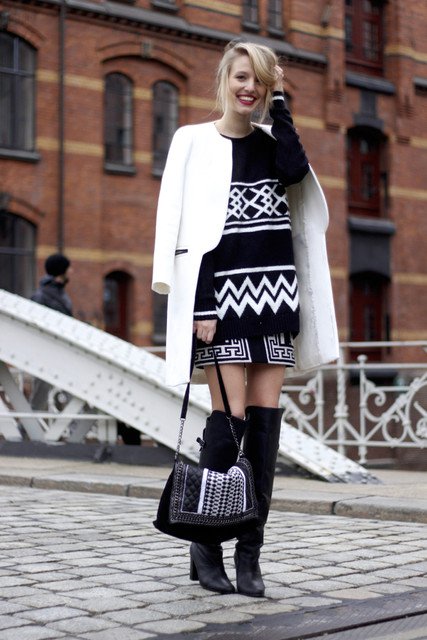 Beautiful-Black-and-White-Outfit-Idea-for-2015