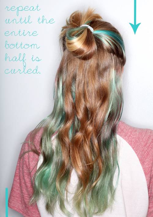 วิธีม้วนผม mermaid hair