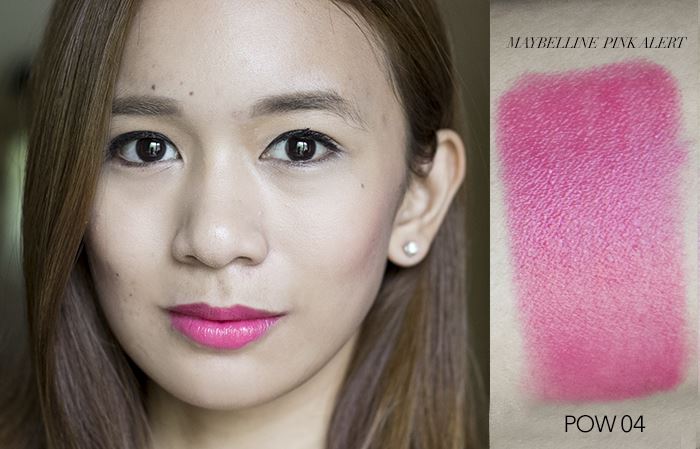 รีวิวเมเบลลีน Pink Alert