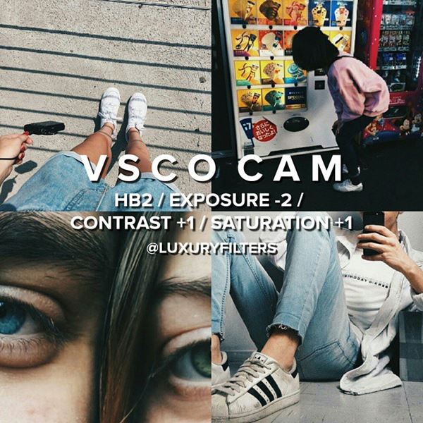 สูตรแต่งรูป vscocam