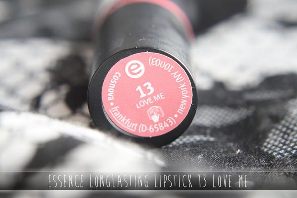 รีวิวลิปสติก essence love me เบอร์ 13