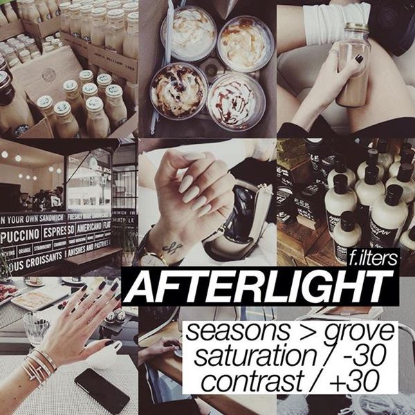 สูตรแต่งรูป afterlight