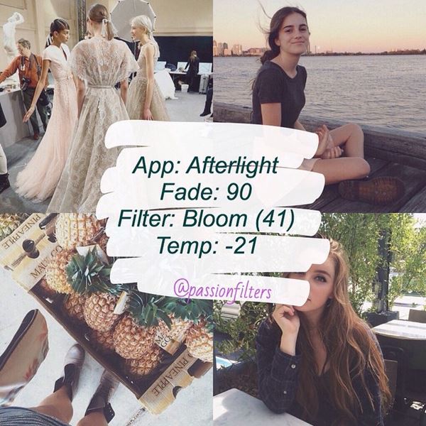 สูตรแต่งรูป afterlight