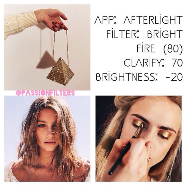 สูตรแต่งรูป afterlight