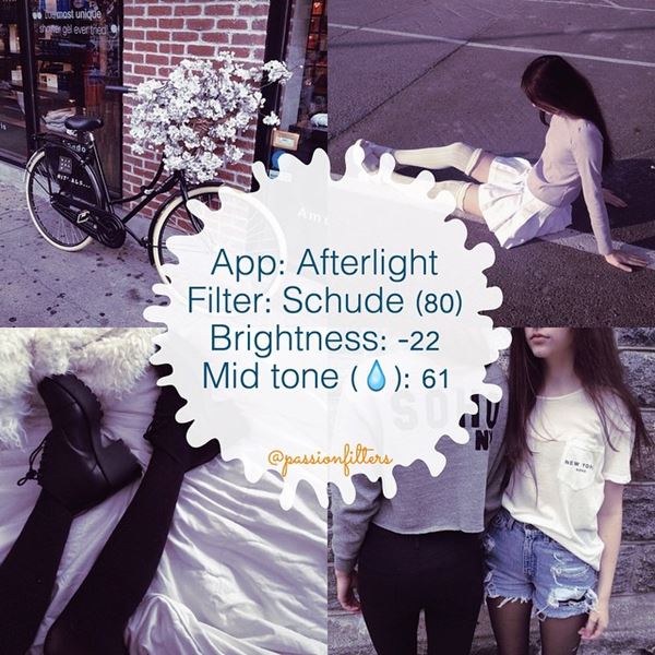 แต่งรูป minimal ด้วย afterlight