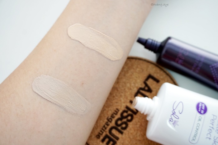 เปรียบเทียบ BB CREAM BB+primer sola