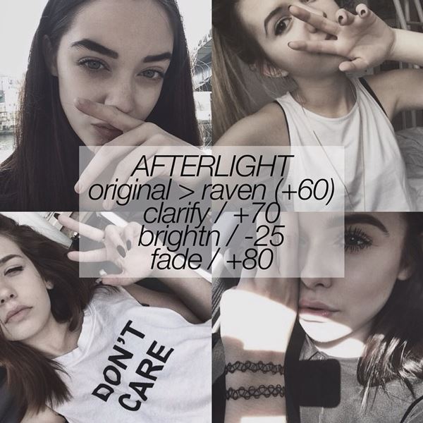 แต่งรูป afterlight