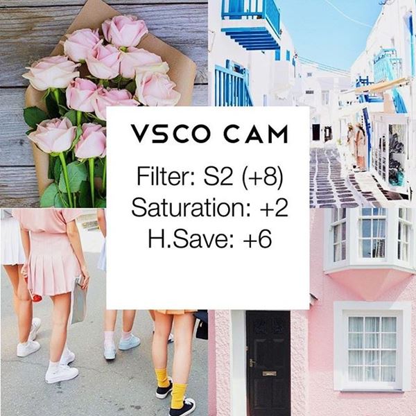 สูตรแต่งรูป vscocam