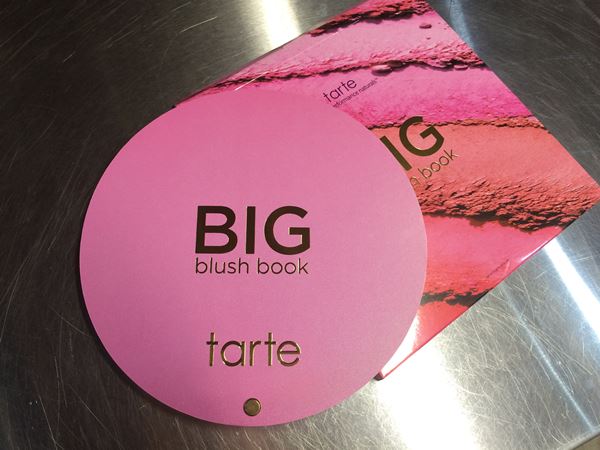 รีวิว tarte big blush book