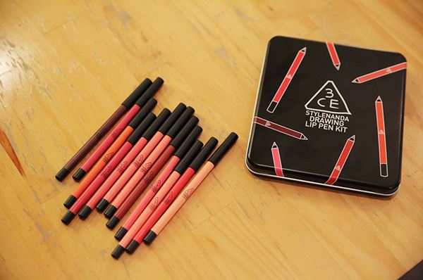 3CE Drawing Lip Pen Kit 
