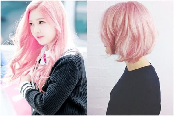 ผมสีชมพู Rose Quartz