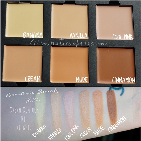 รีวิว Anastasia Contour Cream Kit