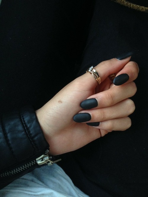 แฟชั่นเล็บ Grunge nail