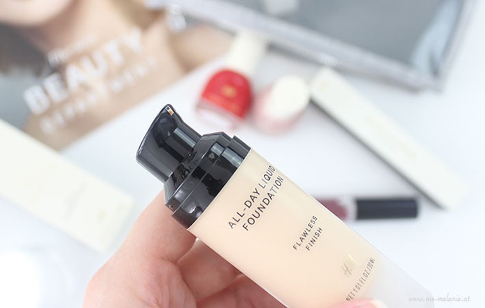 รีวิว H&M All Day Liquid Foundation Flawless Finish