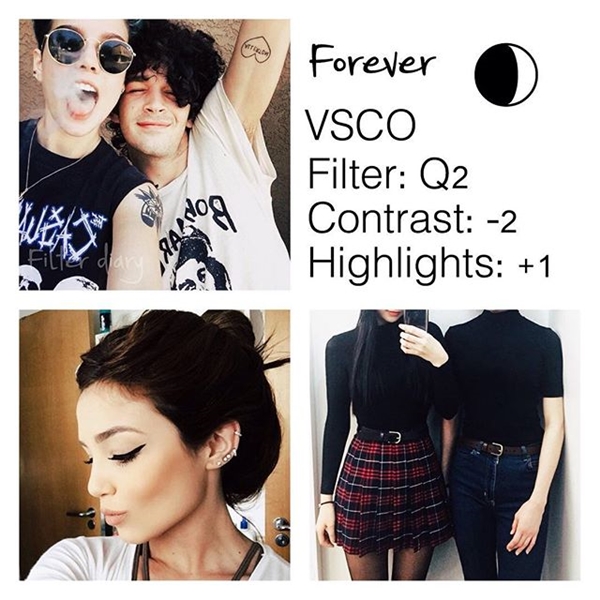 สูตรแต่งรูป VSCO