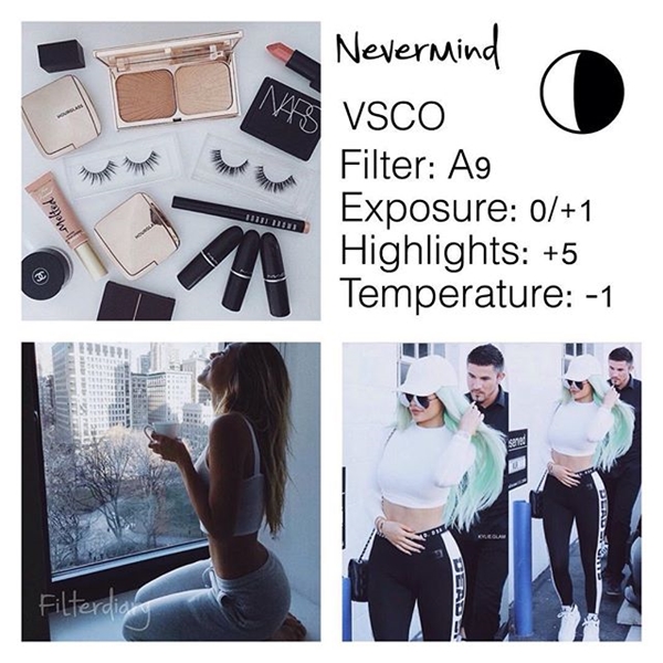 สูตรแต่งรูป VSCO