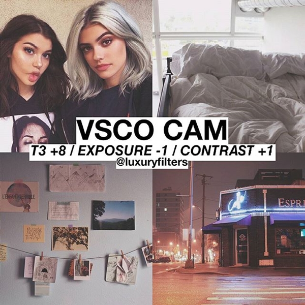 สูตรแต่งรูป VSCO