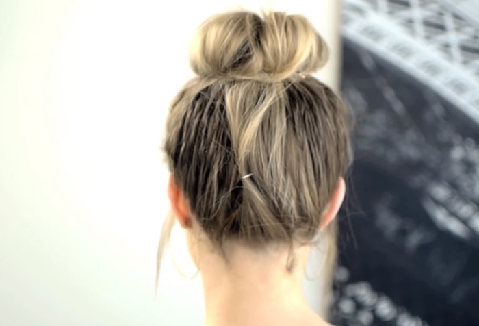 Messy Bun ผมสั้น