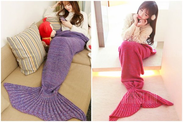 ผ้าห่ม Mermaid 