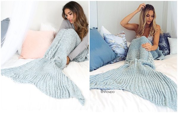 ผ้าห่ม Mermaid 