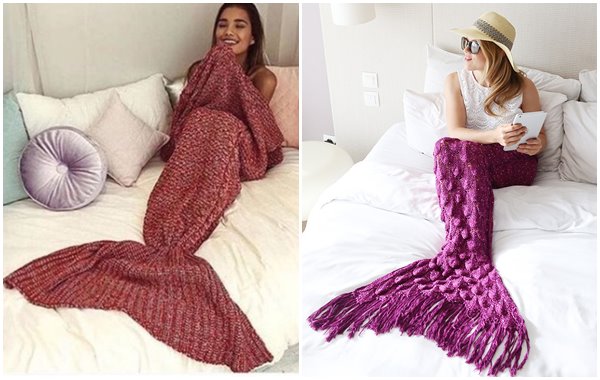 ผ้าห่ม Mermaid 