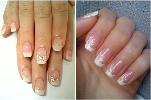 ไอเดียทำเล็บ French Nails