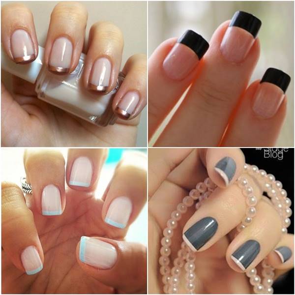 ไอเดียทำเล็บ French Nails