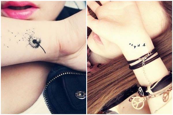 รอยสักที่ข้อมือ ผู้หญิง