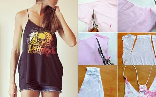 DIY เสื้อยืด