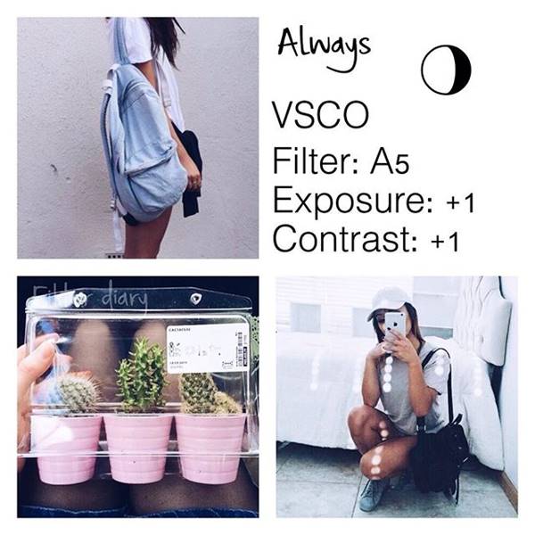 สูตรแต่งรูป VSCO Cam