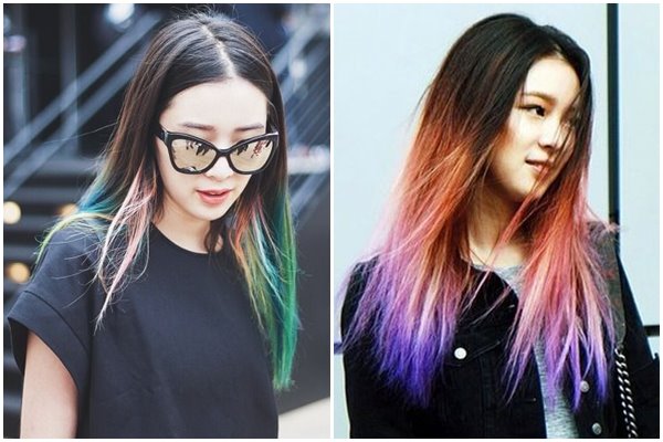 ไอเดียสีผม Ombre