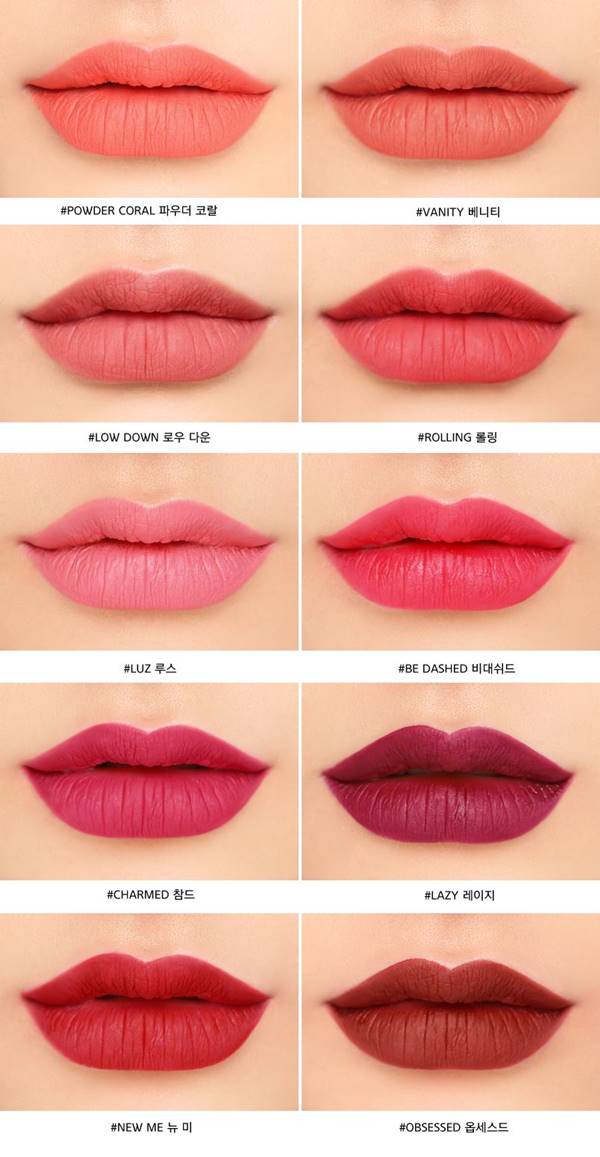 3CE Liquid Lipstick Review