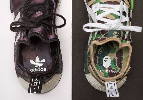 Bathing Ape x Adidas NMD R1