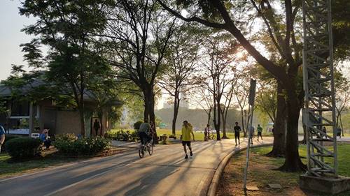 สถานที่ปั่นจักรยาน