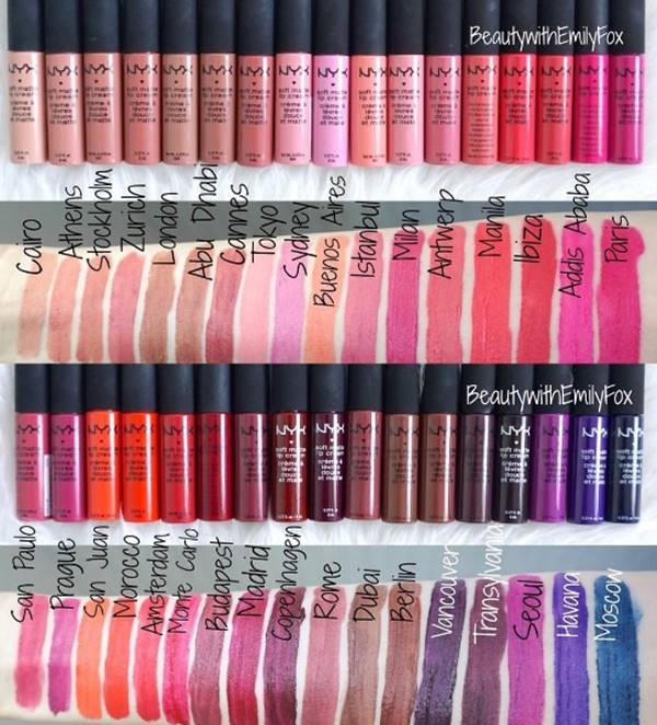 รีวิว NYX Soft Matte Lip Cream Vault