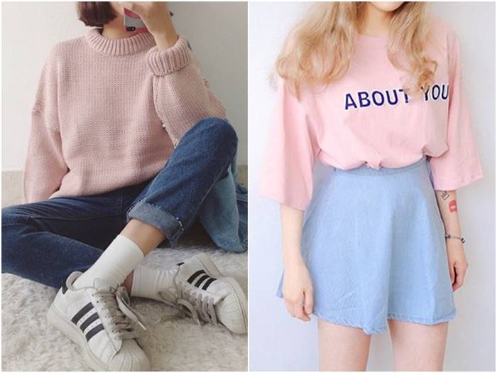 เสื้อสีชมพู