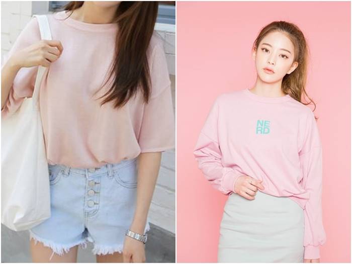เสื้อสีชมพู