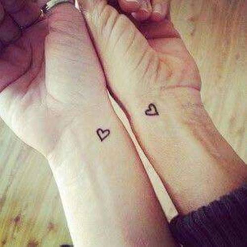 ไอเดียลายสัก หัวใจดวงเล็ก