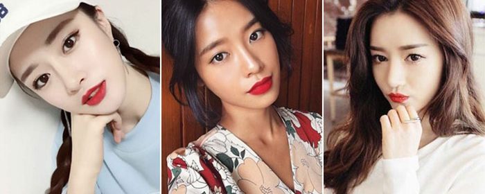 20 ลุคปากแดงแบบสาวหมวย สวยรับตรุษจีน