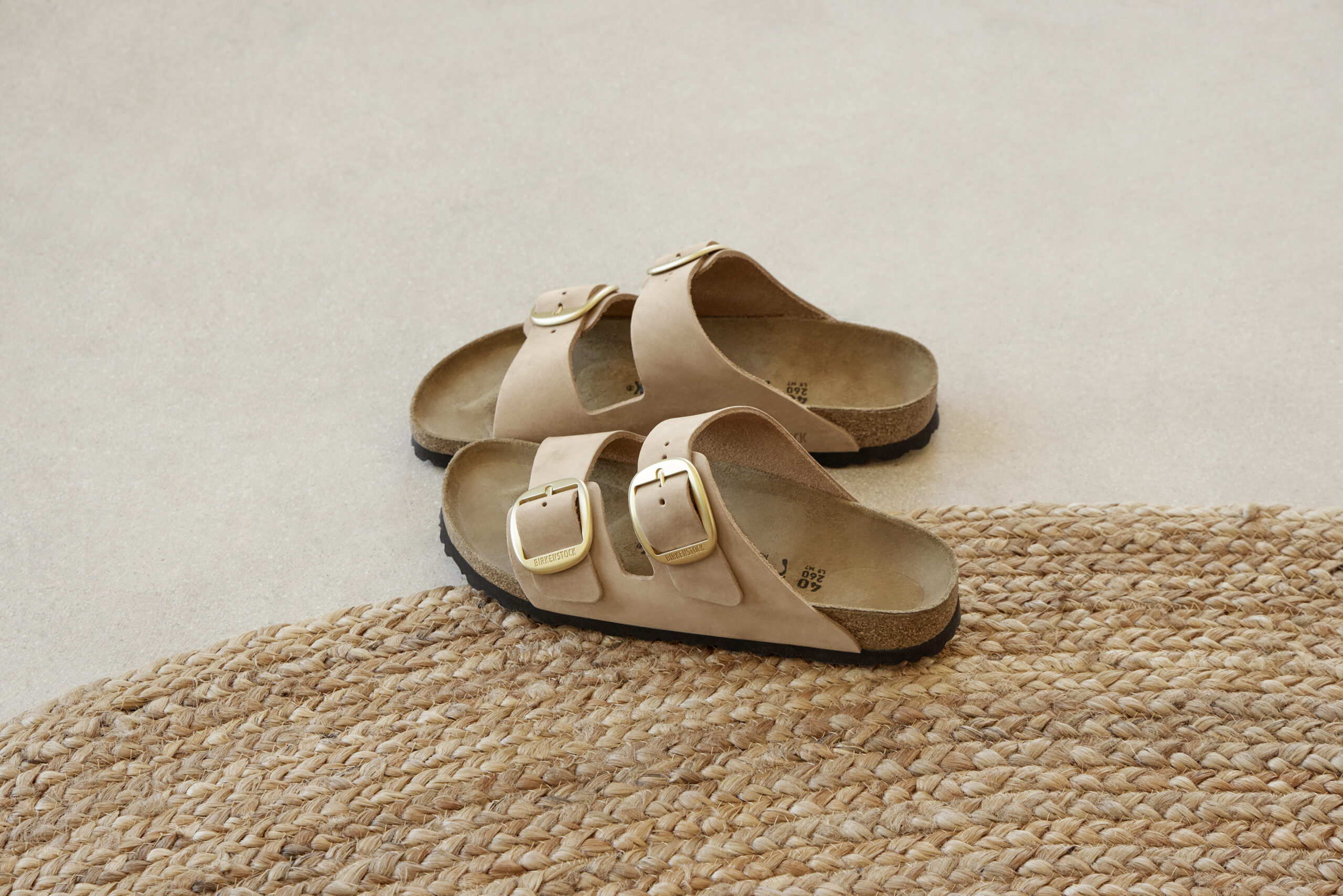 r1023957 n1024064 ARIZONA BIG BUCKLE SANDCASTLE NUBUCK LEATHER